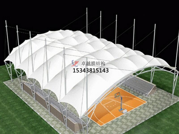 遵義膜結構體育館【膜結構設計】
